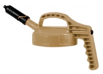 Pokrywka z wylewką mini (Mini Spout Lid), system Oil Safe, beżowa